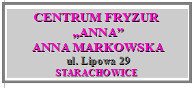 Centrum fryzur Anna Markowska