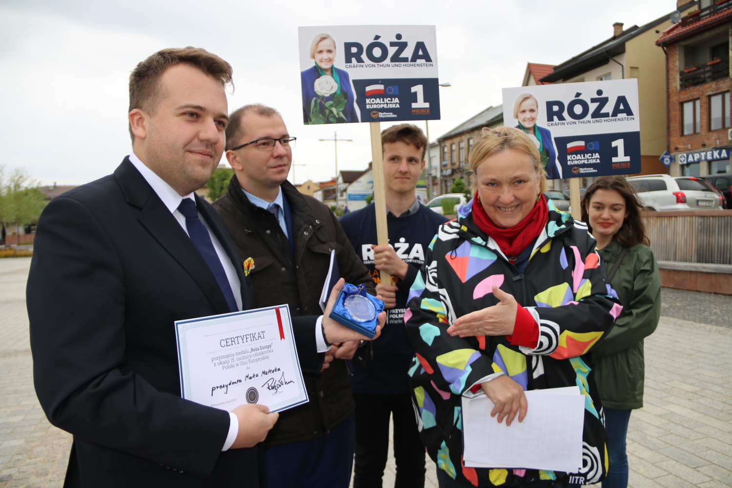 Prezydent i Róża Thn