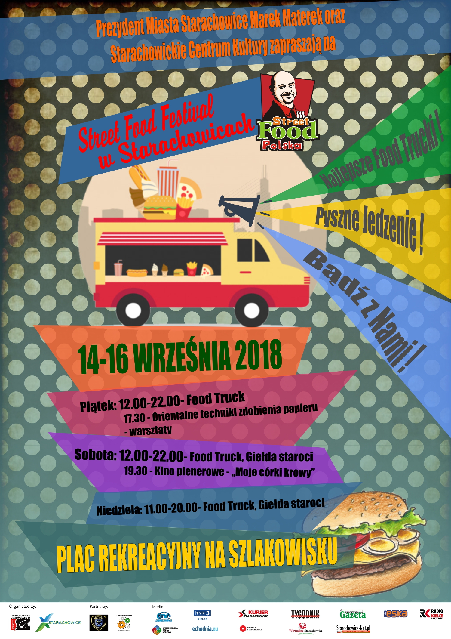 Food trucks plakat