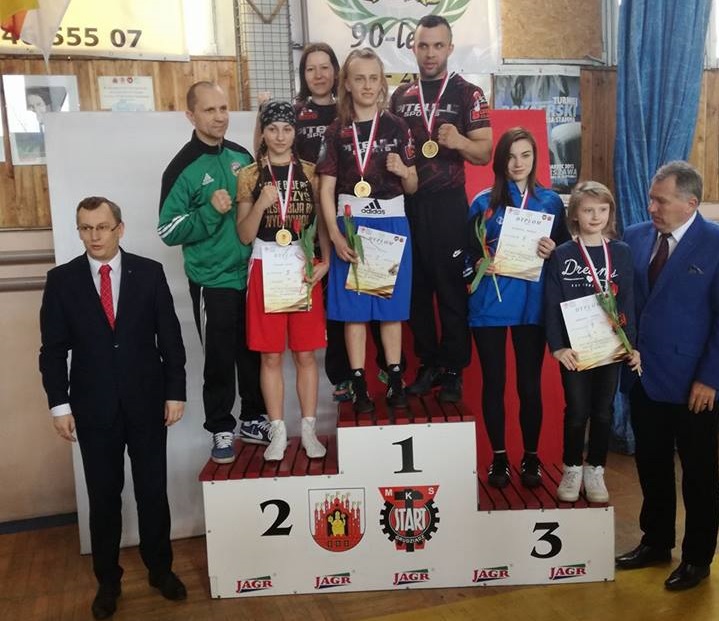 Podium Mistrzostw Polski