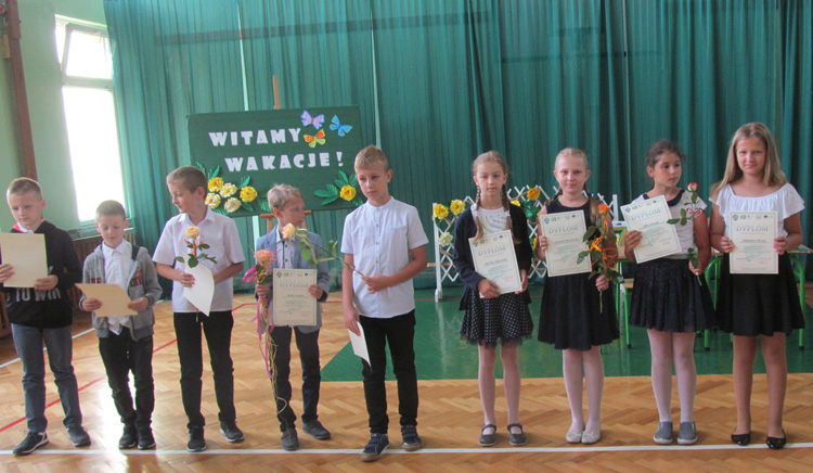 Najlepsi uczniowie 2017 / 18